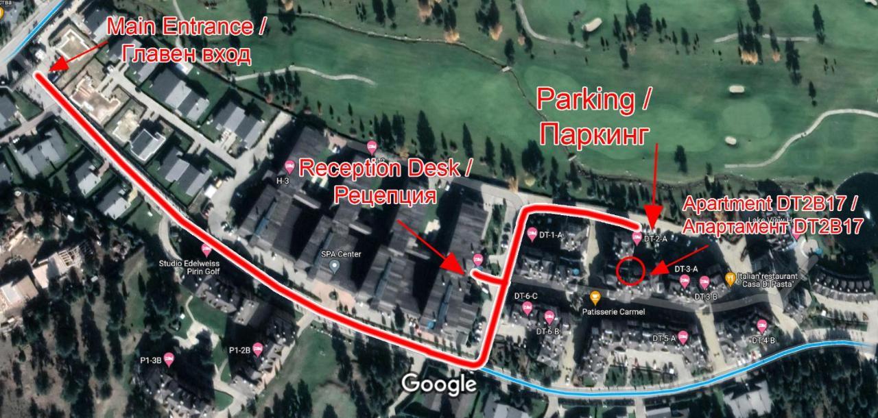 Ferienwohnung Mountain View Pirin Golf Bansko Exterior foto